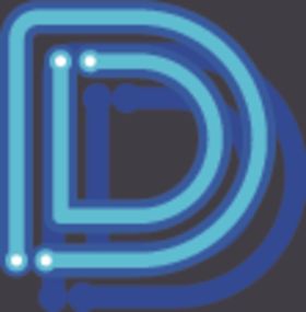 霓虹灯字母D
