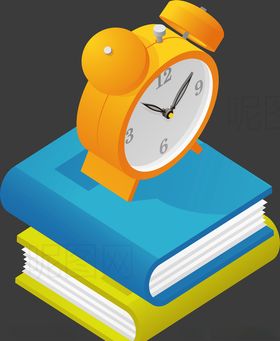 书本闹钟