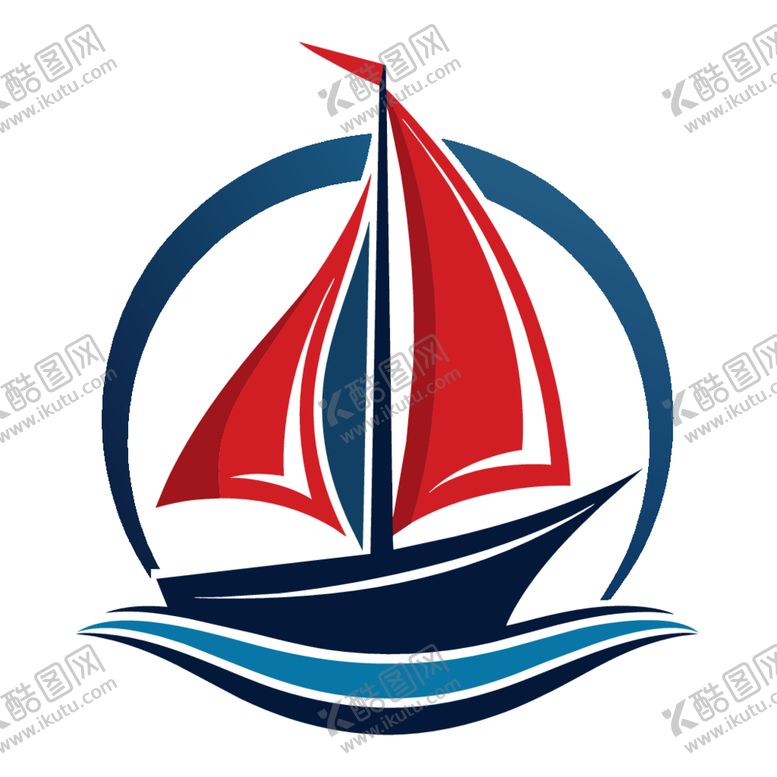 编号：89093301170103338421【酷图网】源文件下载-帆船logo