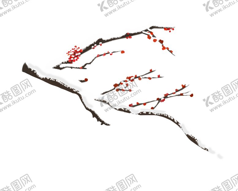 编号：25346209211204507725【酷图网】源文件下载-中国风水墨梅