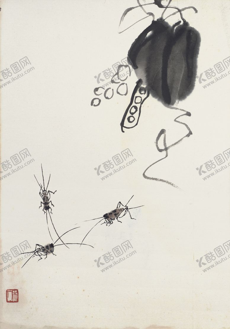 编号：35266012101517319733【酷图网】源文件下载-齐白石国画