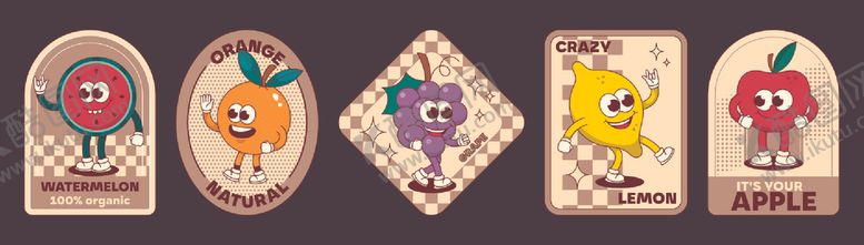 编号：53614811022009427966【酷图网】源文件下载-可爱卡通水果图案隔热手套