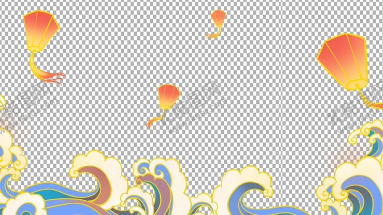 编号：95658702131645384337【酷图网】源文件下载-浪花元素           