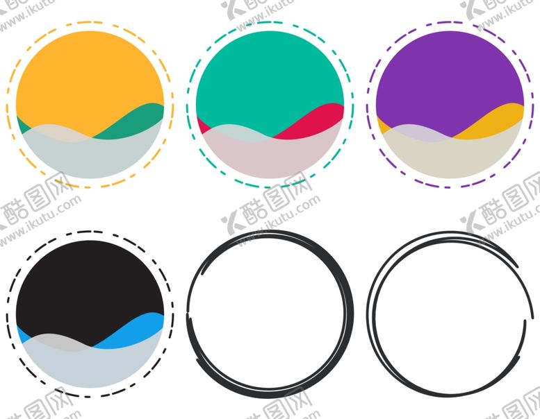 编号：81510709242340547332【酷图网】源文件下载-圆形边框