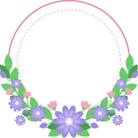 花朵标签免抠图