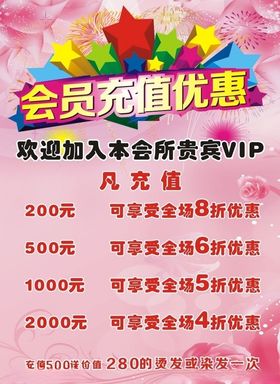 美容充值优惠