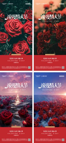 520情人节节端海报