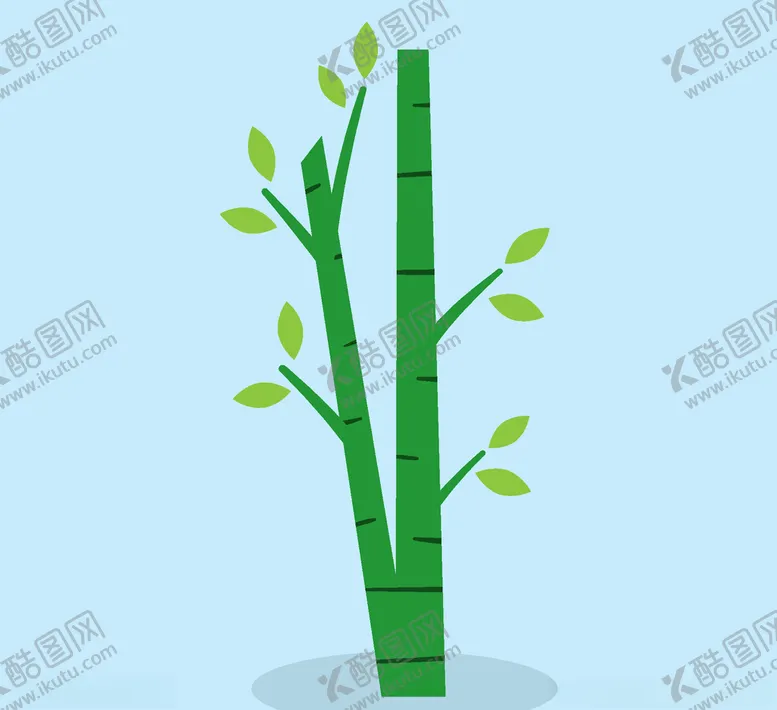 编号：74664607021618021958【酷图网】源文件下载-卡通竹子