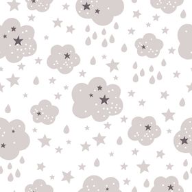 小清新卡通图案背景