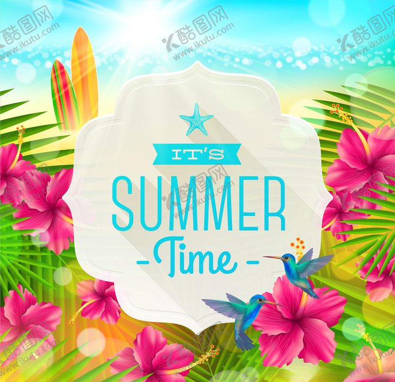 编号：91270310050631155959【酷图网】源文件下载-夏季海报