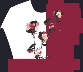 数码印花 女装 猫图片