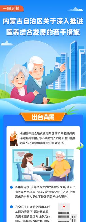 图解推进医养结合发展的若干措施