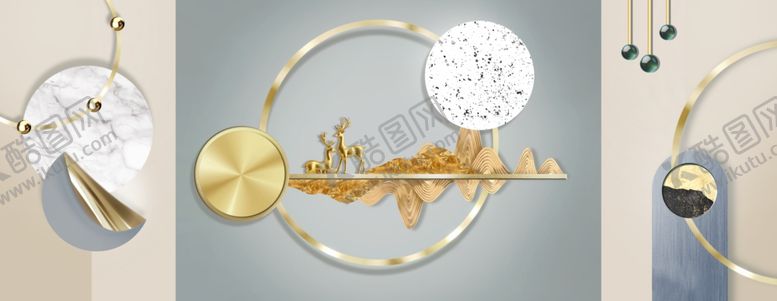 编号：96879711241810311093【酷图网】源文件下载-精致金属乐器饰品展示