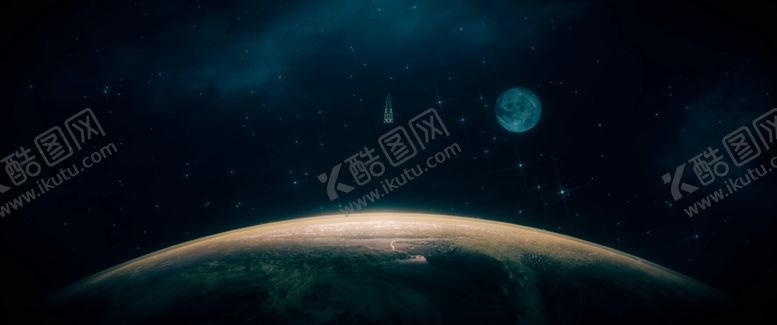 编号：86260312111455166615【酷图网】源文件下载-星空插画