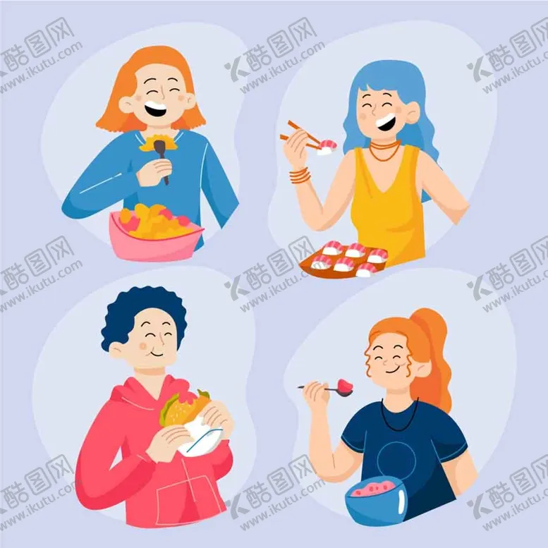 编号：73905809151107216491【酷图网】源文件下载-吃东西