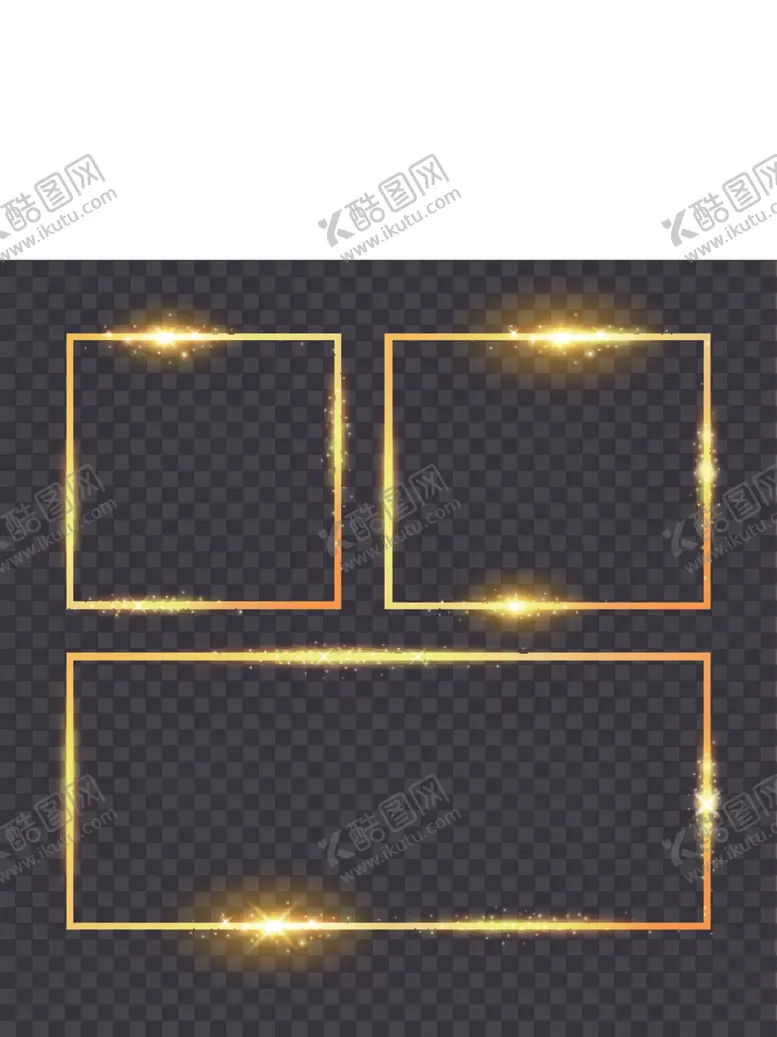 编号：89511306272126563691【酷图网】源文件下载-金色边框