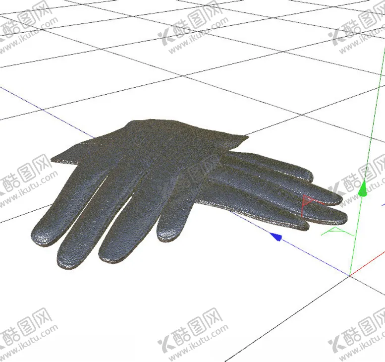 编号：54343002192020506970【酷图网】源文件下载-C4D模型手套