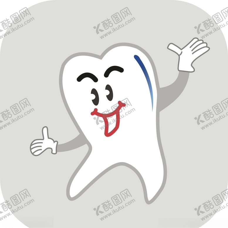 编号：22484607130805058480【酷图网】源文件下载-大白牙标志