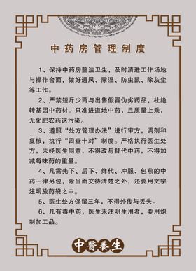 中药房