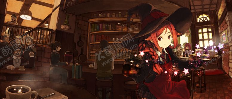 编号：62085704211454477693【酷图网】源文件下载-彩色动漫场景插画背景