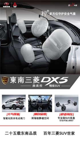 东南三菱DX5展厅展板