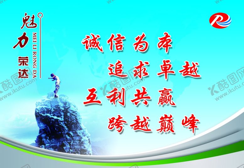 编号：55785405161033057108【酷图网】源文件下载-蓝天白云企业展板企业篇