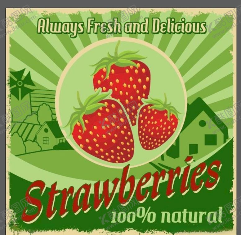 编号：55681509240320201470【酷图网】源文件下载-水果海报