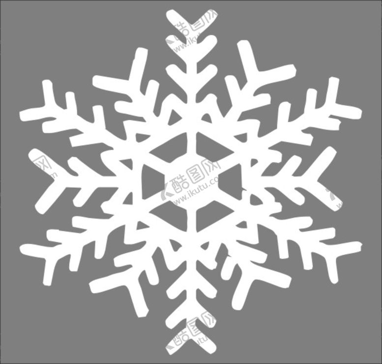 编号：69913702101922237926【酷图网】源文件下载-雪花 