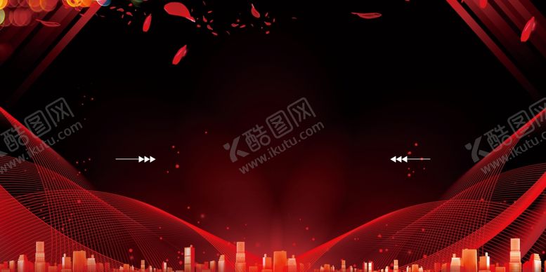 编号：31898704251553241939【酷图网】源文件下载-红色大气展板