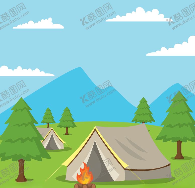 编号：93340809242338572274【酷图网】源文件下载-露营