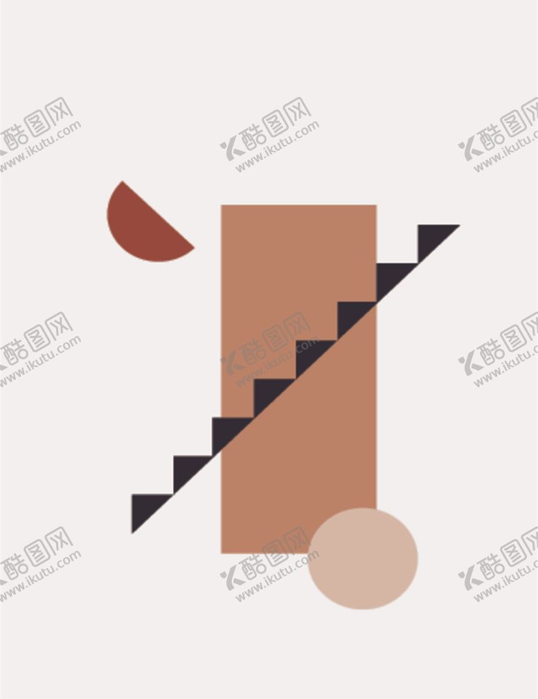 编号：94411110281209156754【酷图网】源文件下载-抽象图形拼接装饰画