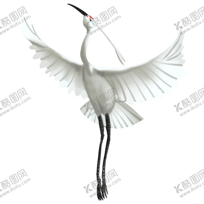 编号：43735604280553054891【酷图网】源文件下载-仙鹤元素