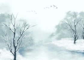 手绘樱花