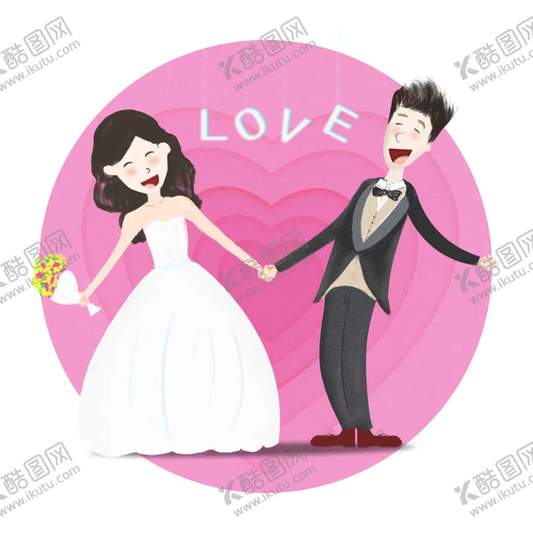 编号：96817902050312319861【酷图网】源文件下载-结婚照