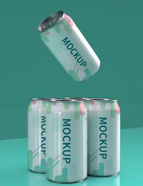 易拉罐样机