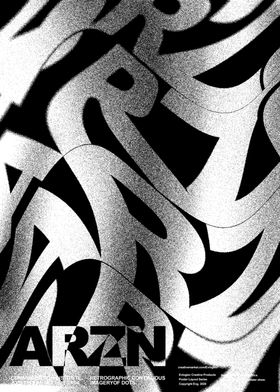 字体海报