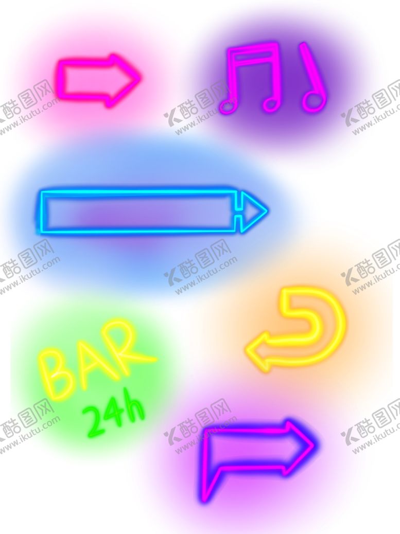 编号：41849104071239318717【酷图网】源文件下载-霓虹灯素材