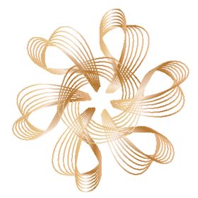 创意金色花纹图案设计