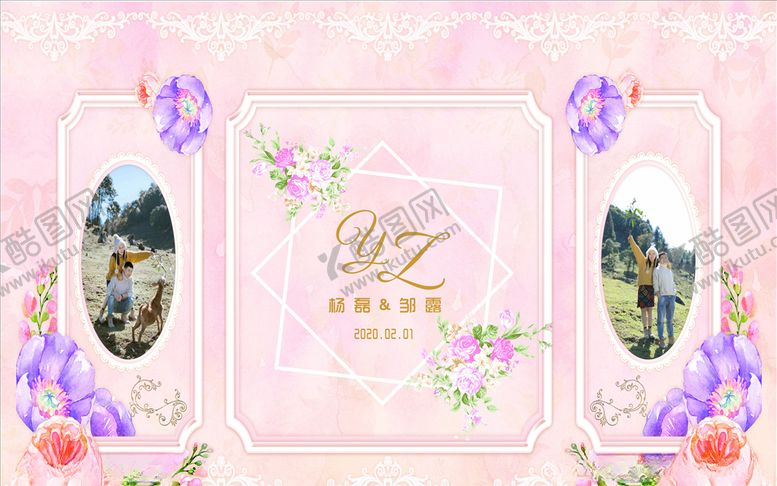 编号：92217110271348487357【酷图网】源文件下载-婚礼背景
