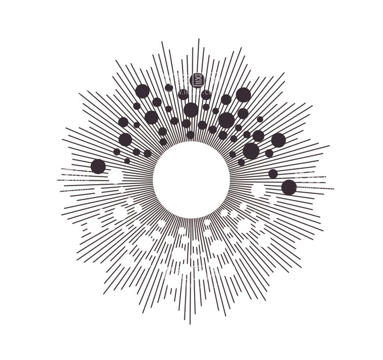 编号：81114712151438167303【酷图网】源文件下载-矢量图装饰品太阳