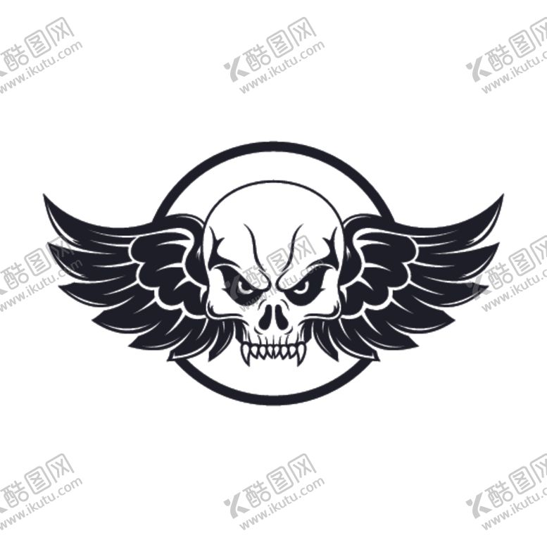 编号：12665306280808059595【酷图网】源文件下载-翅膀logo
