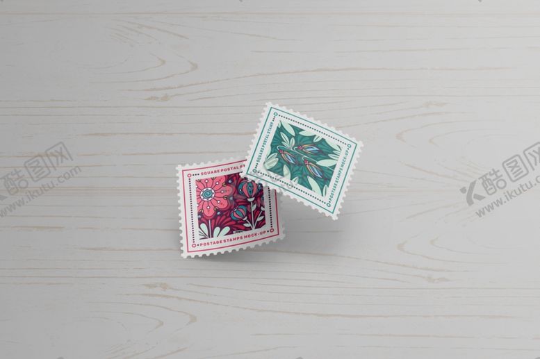 编号：58497009201952203885【酷图网】源文件下载-邮票展示效果图样机