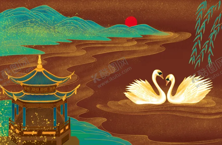 编号：76584904110450362772【酷图网】源文件下载-国潮插画
