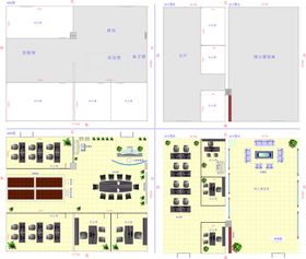 办公室平面图