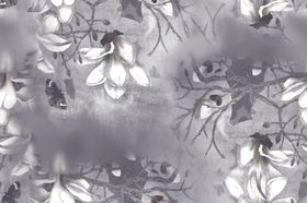 深底小花朵无缝满印背景