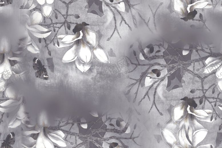 编号：75997910311602377087【酷图网】源文件下载-深底小花朵无缝满印背景