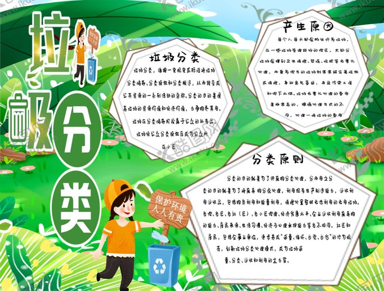 编号：32061106280235523049【酷图网】源文件下载-垃圾分类