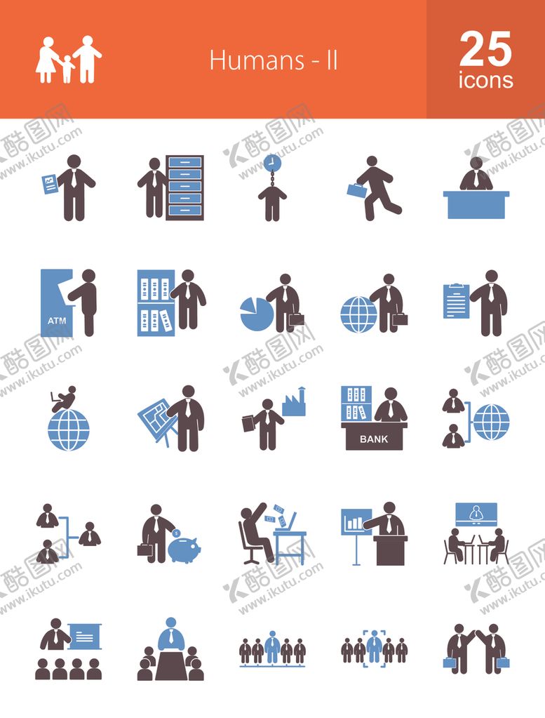 编号：77726909272125204310【酷图网】源文件下载-手绘人物图标