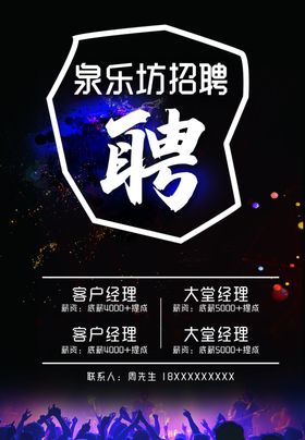 酒吧招聘