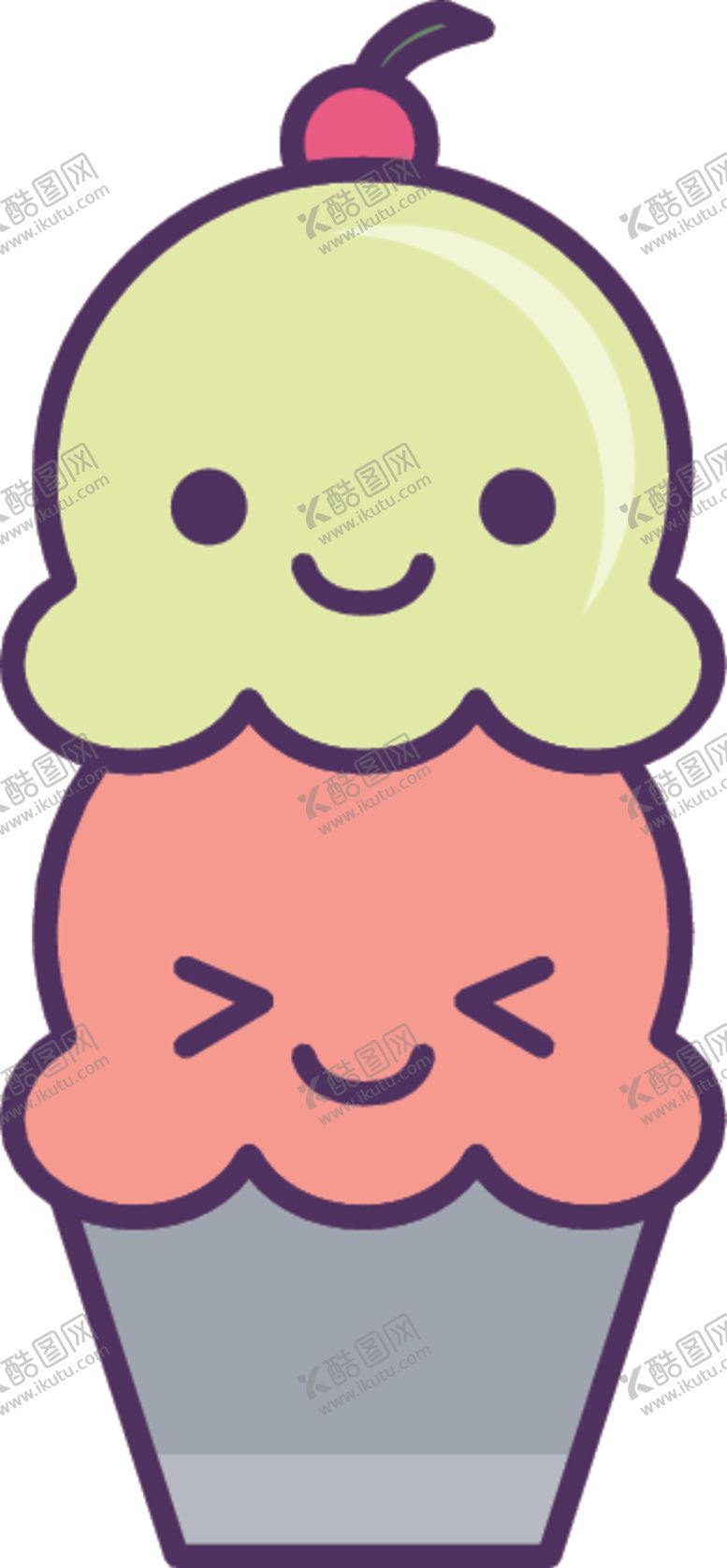 编号：85657707050701463144【酷图网】源文件下载-可爱食物